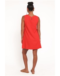Petal & Pup - Zoe Mini Dress - Red