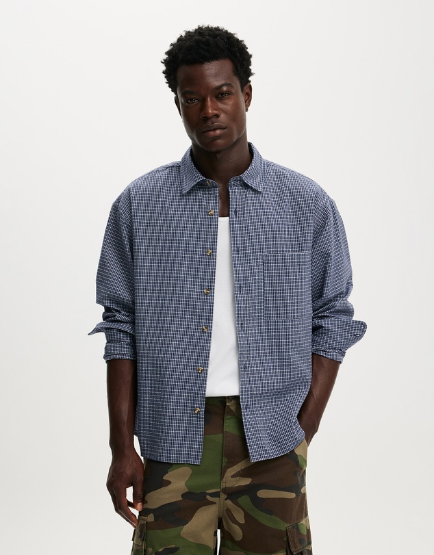 Cotton On - Hudson Long Sleeve Shirt