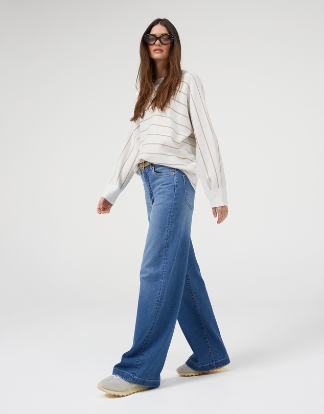 DRICOPER DENIM - Darrie Pacific Blue Baggy Jeans