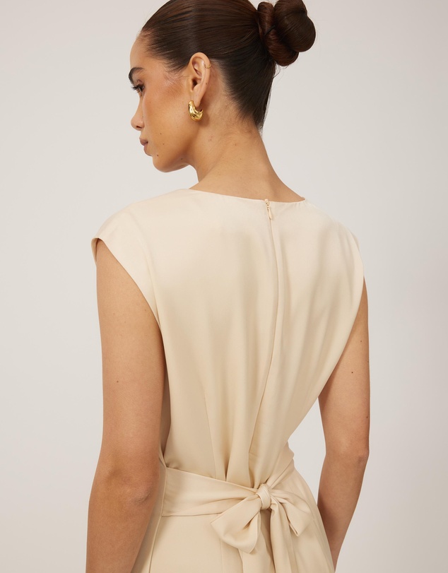 Tussah - V-Neck Midi Dress