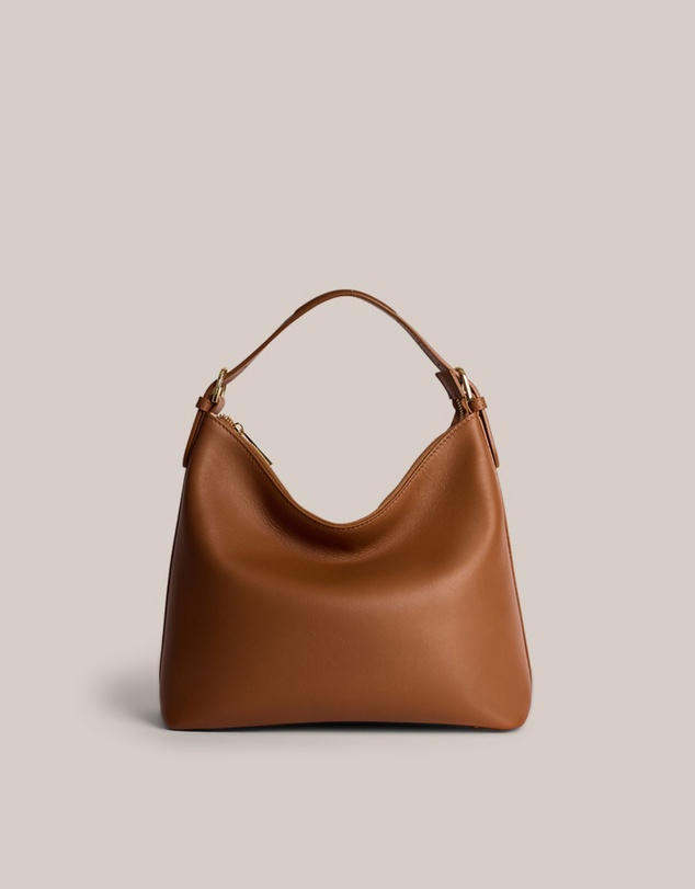 VESTIRSI - Harper Bordeaux Leather Hobo