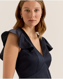 Review - Montreal Flounce Sleeve Dress