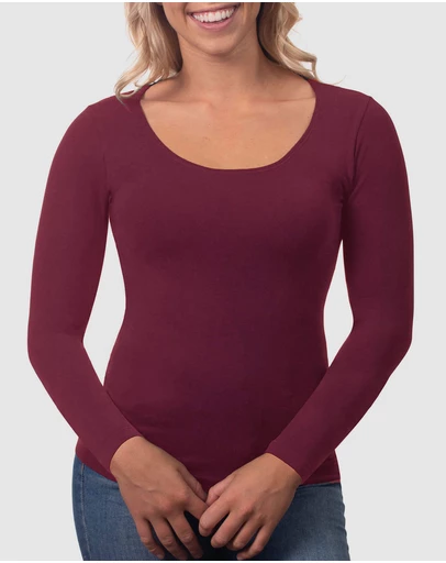 B Free Intimate Apparel - Bamboo Long Sleeve Top