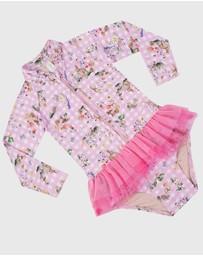 Aqua Blu Kids - Robin Long Sleeve One Piece - Babies