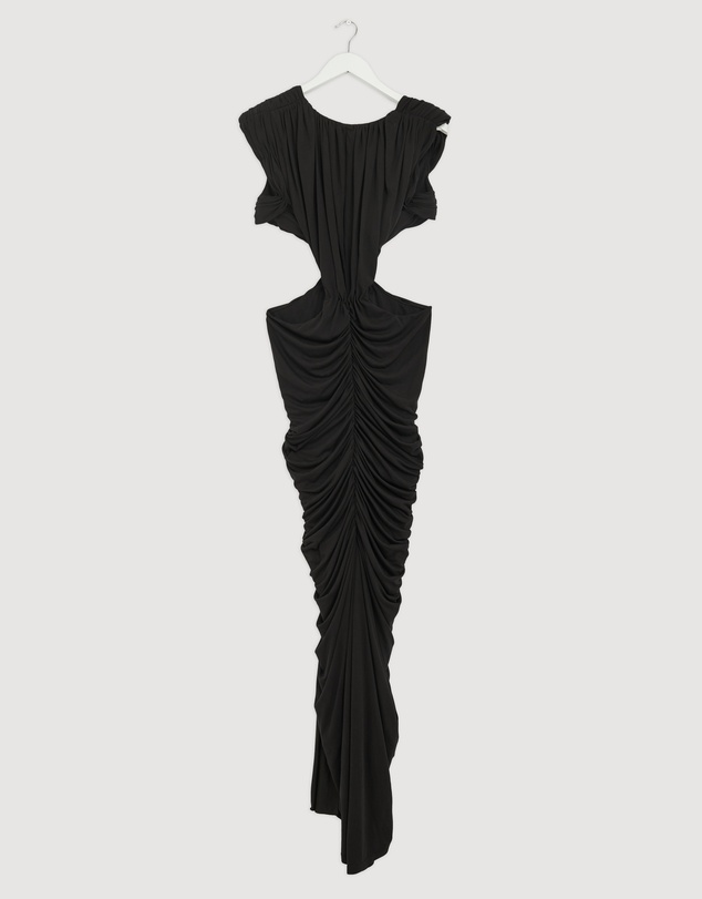 Revibe - Repaired MISHA The Solacia Cupro Dress - AU 10