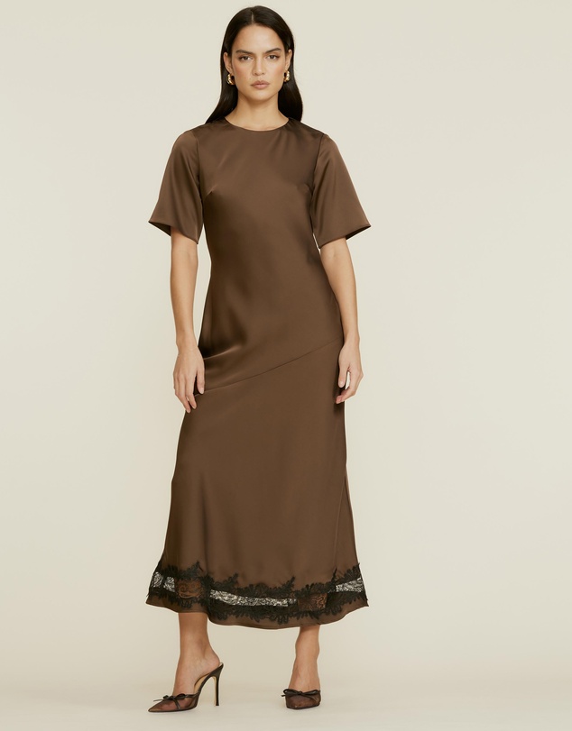 The Fated - Irena Fluted Dress