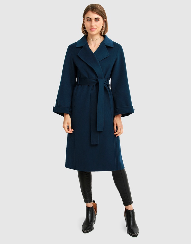 Belle & Bloom - Stay Wild Oversized Wool Coat