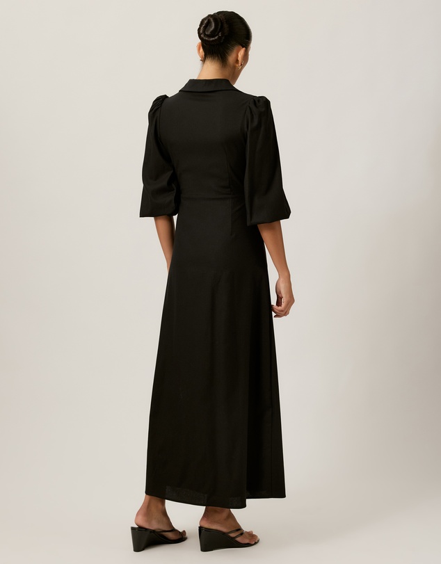 Tussah - Midi Dress with Underbust Seam
