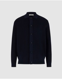 GUESS - Polo Buttoned Tech Cardigan Sweater
