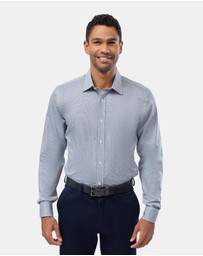 Brooksfield - Abstract Print Slim Fit Shirt