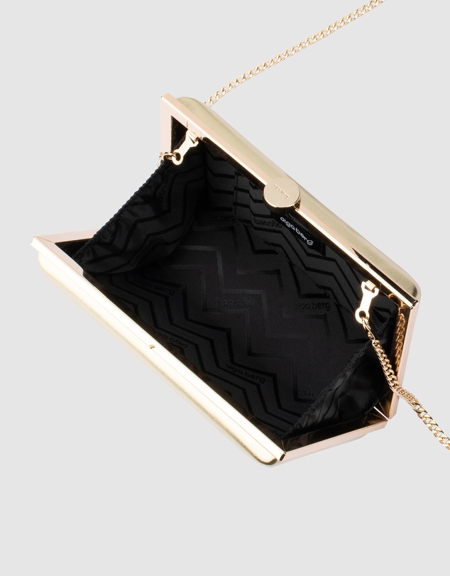 Olga Berg - Lucy Metallic Clutch