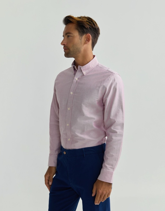 Oxford - Holloway Oxford Weave Cotton Shirt