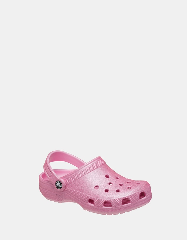Crocs - Classic Glitter Clog Youth