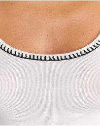Jag - Celina Blanket Stitch Tank