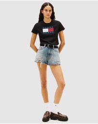 Tommy Jeans - Regular TJ Flag Short Sleeve Tee