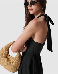 & Other Stories - Halterneck Midi Dress