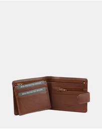 Milleni - Milleni Leather Men's Tab Wallet