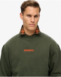 Superdry - Micro Logo Graphic Loose Crew