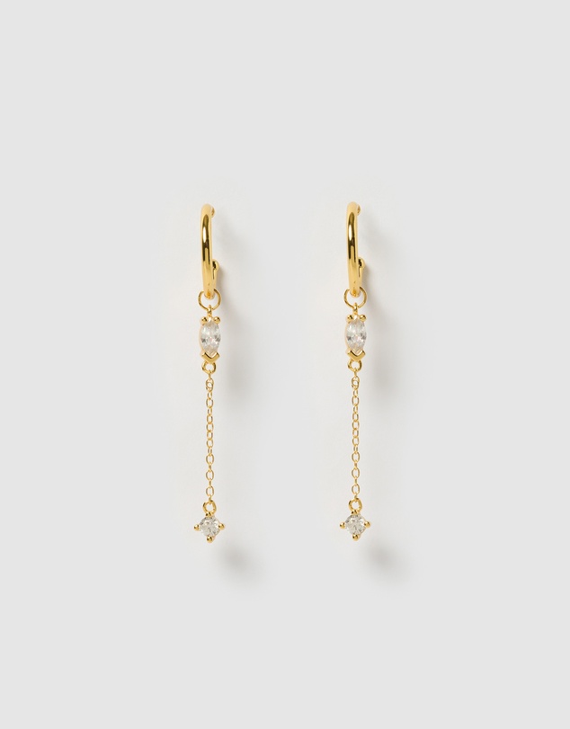 Izoa - Anika Hoop Earrings