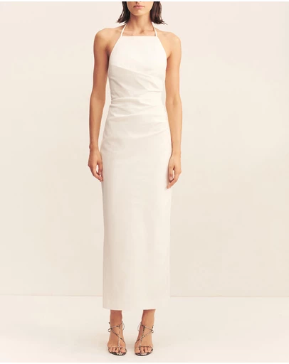 Shona Joy - Lani High Neck Halter Maxi Dress