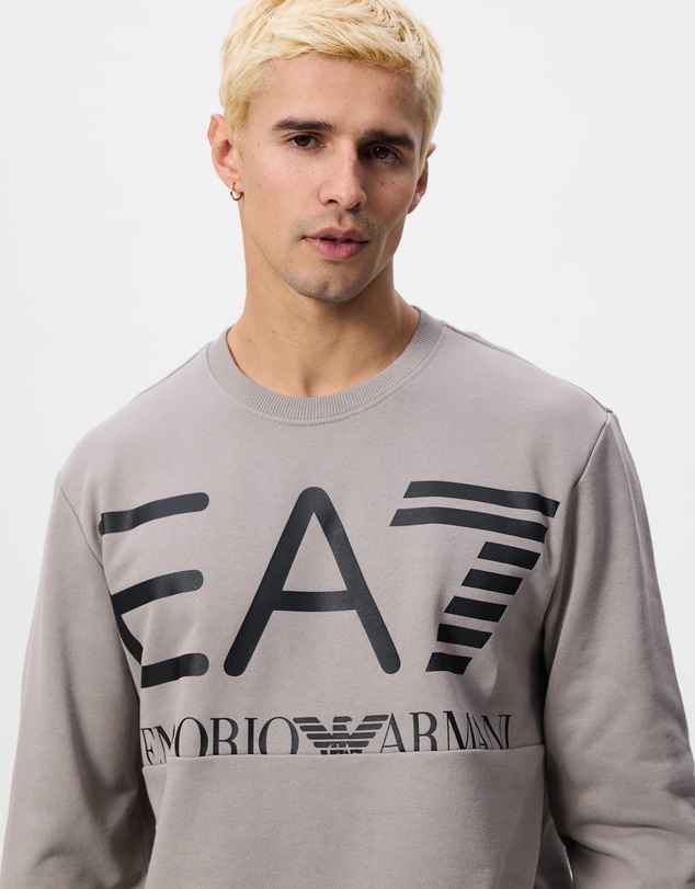 Emporio Armani EA7 - Train Logo Series Oversized Logo Sweat
