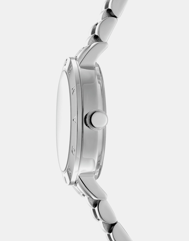 DKNY - Essentials Silver 28mm Womens Watch + Silver Bracelet