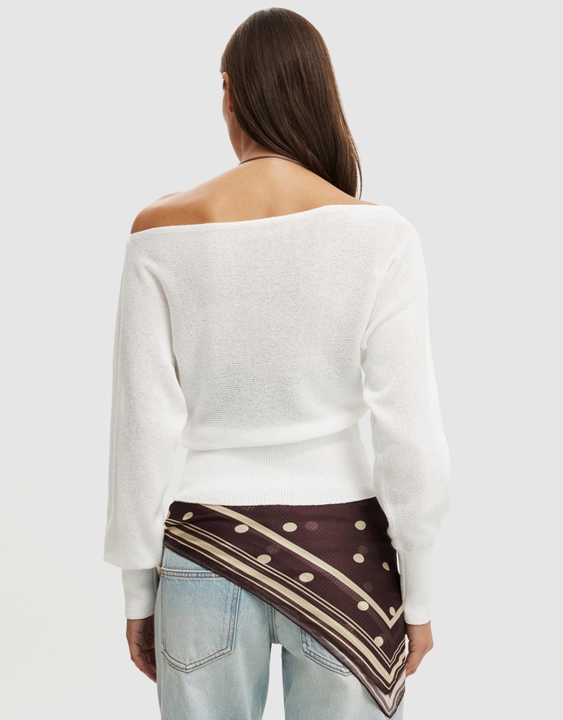 Cotton On - The Breezy LS Batwing Knit Top