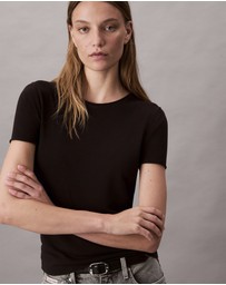 Calvin Klein - Fine Rib Slim T-Shirt