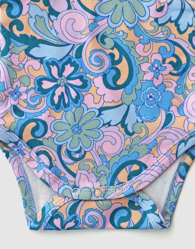 WITH LOVE FOR KIDS - Shimmy Long Sleeve Onesie - Babies
