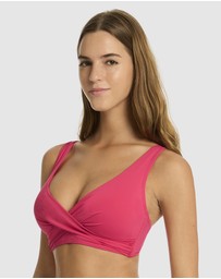 Sea Level Australia - Essentials Edit Cross Front Multifit Bra Top