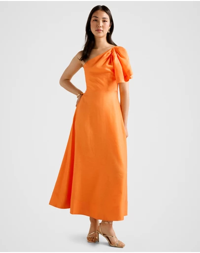 Forever New - Mattea One Shoulder Midi Dress
