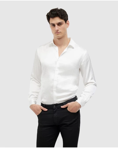 Politix - Freddie Faux Silk Shirt