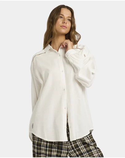 Billabong - Womens Coastal Crush Long Sleeve Shirt