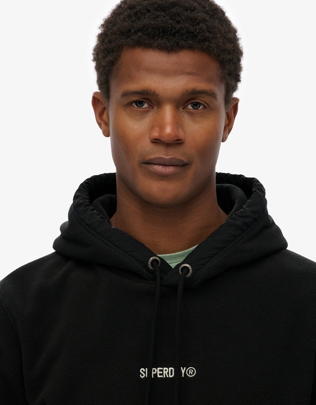 Superdry - Micro Logo Fleece Hoodie