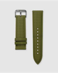 Maxum - Raglan Band Green Silicone Strap Gunmetal Buckle