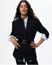 Country Road - Pinstripe Blazer