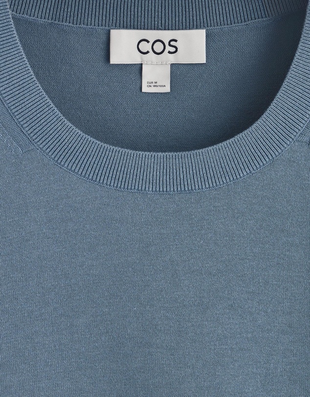 COS - Knitted Cotton T-Shirt