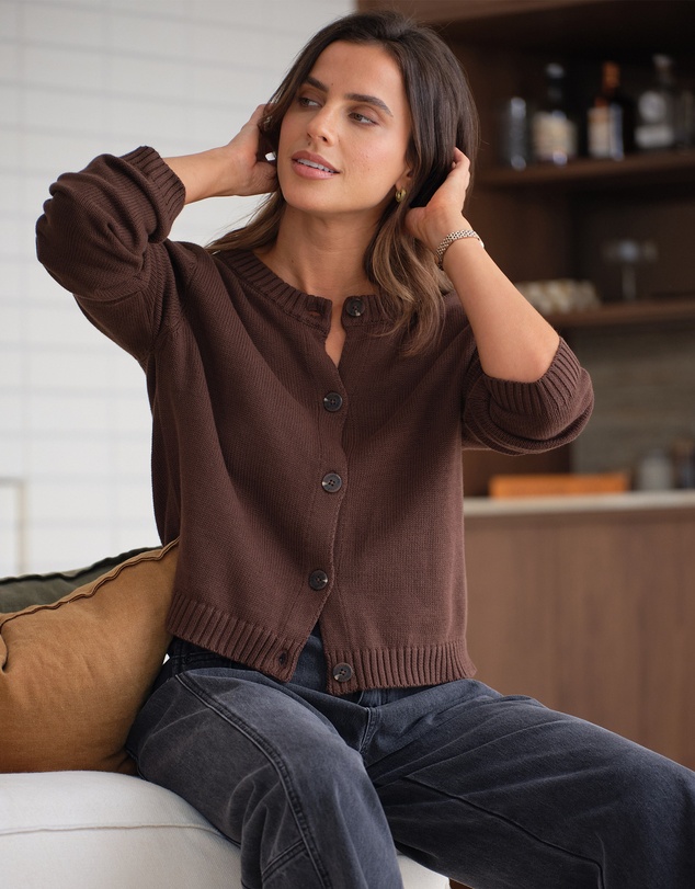 Ceres Life - Nelly Long Sleeve Knit Cardi