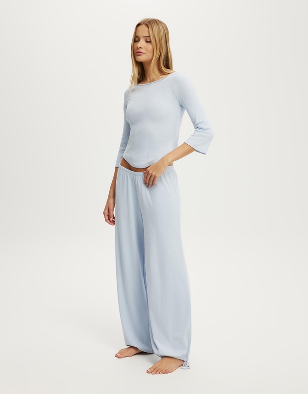 Cotton On Body - Dreamy Soft Pointelle Wide Leg Pant