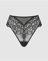 Ann Summers - Sexy Lace High Waisted Brazilian Briefs