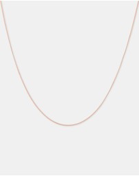 Michael Hill - 45cm Box Chain in 10ct Rose Gold