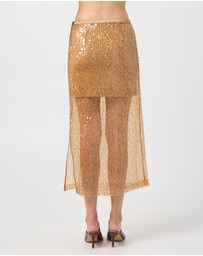Third Form - Reflection Sequin Midi Skirt