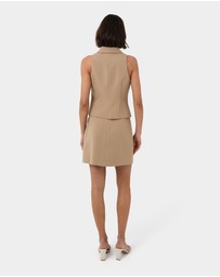 Forcast - Nikki Mini Wrap Skirt