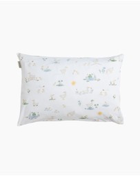 Living Textiles - Organic Toddler Pillowcase - Goosey Goosey
