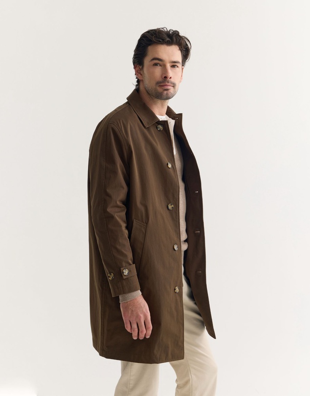 Oxford - Jay Cotton Twill Trench Coat
