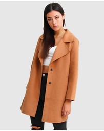 Belle & Bloom - Ex-Boyfriend Wool Blend Coat