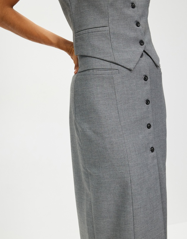 Third Form - Metropolis Tailored Maxi Skirt