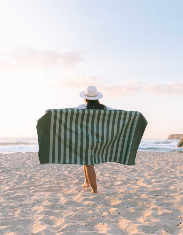 Sand Society - Olive Sand Free Beach Towel