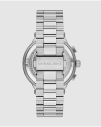 Michael Kors - Billie Silver Tone Chronograph Watch