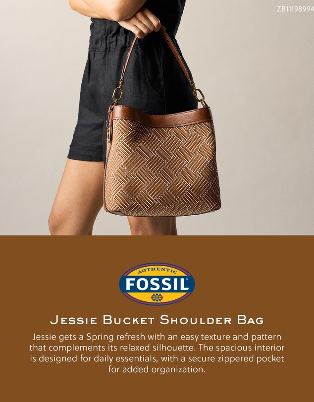 Fossil - Jessie Brown Bucket Bag